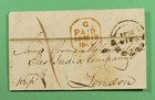 DR WHO 1844 GB STAMPLESS F/L TO LONDON R85929 — photo 1