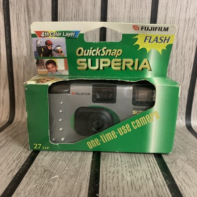 FUJI Fujifilm QuickSnap Superia Einweg-Blitzkamera 27 Belichtungen