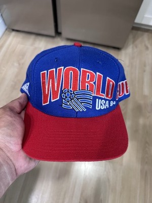 Vintage World Cup 1994 Snapback Hat Apex One USA Soccer Cap