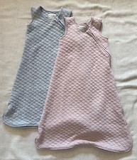 Carter  s Little Planet Organic Cotton Baby Sleep Sack set of 2, Gray  Pink