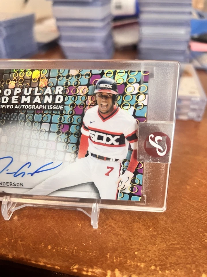 2022 Topps Pristine - Popular Demand Auto Tim Anderson #PDA-TA (AU) WHITESOX🔥 - Image 3 of 4