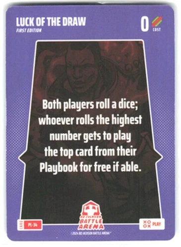 Bo Jackson Battle Arena - Luck Of The Draw 0 -PL-34