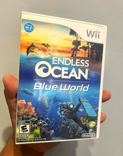 Nintendo Endless Ocean: Blue World Nintendo Wii 2010 Complete In Box NTSC E10+