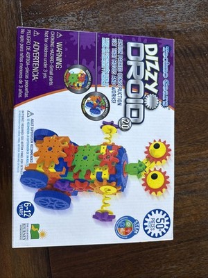 New Learning Journey Techno Gears STEM Construction Dizzy Droid Moves 50 Piece 