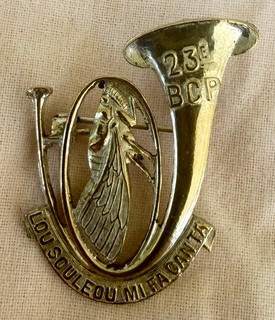23° Bataillon de Chasseurs Alpins 23° BCP. Mourgeon 1925.