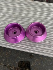 10 Inch NAB Hub Adapters Pair Aluminum Reel to Reel Tape Locking Hubs