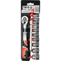 SteckschlüSselsatz 12-Tlg 3/8 Zoll Ratsche & VerläNgerung Crv Werkzeugset