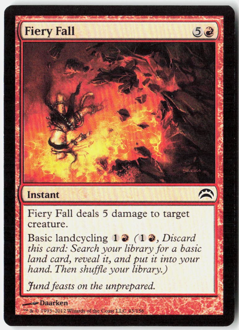 Magic - Fiery Fall Planechase 2012 [PC2 - 43] NM Common