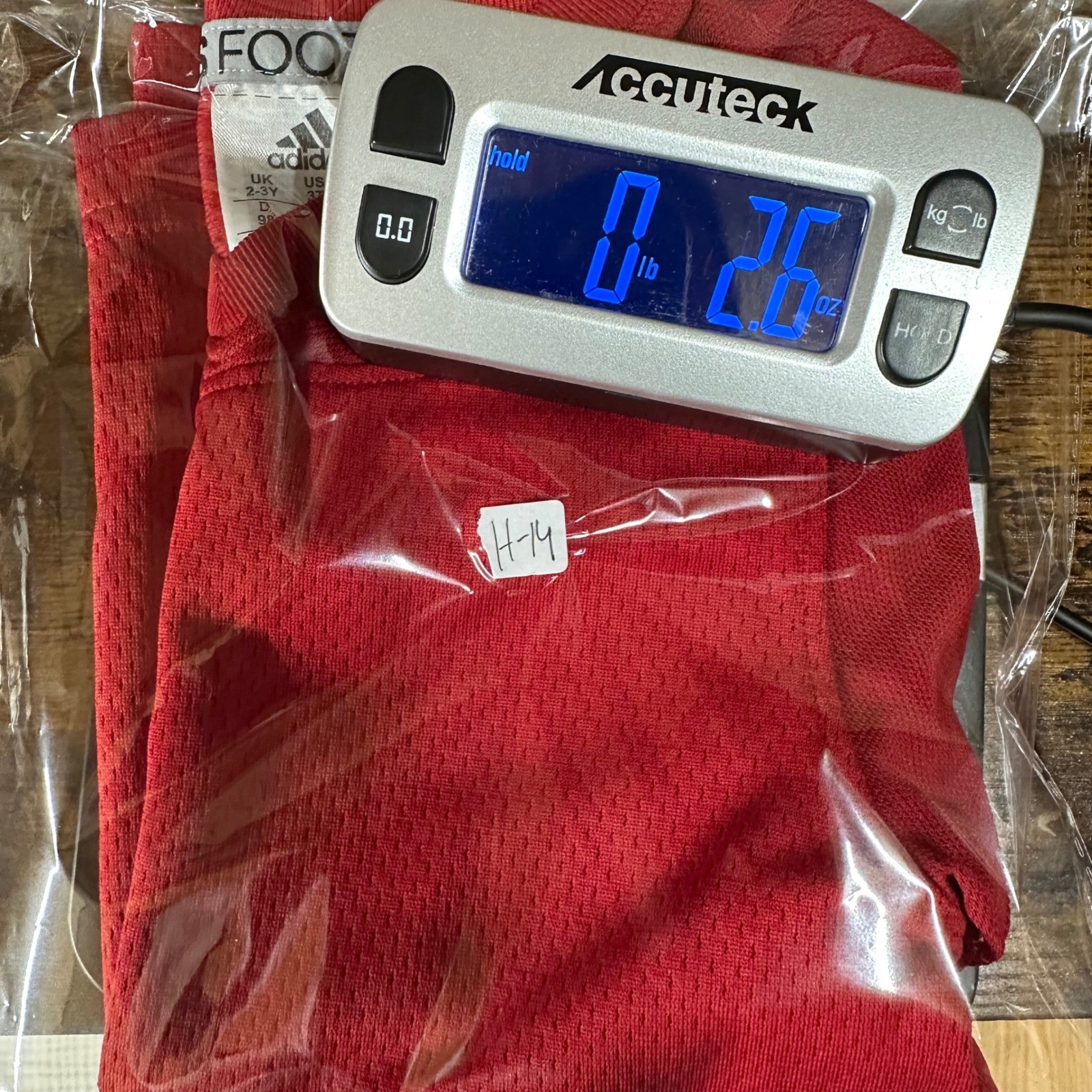 Adidas Infant & Toddler Size Blank Jersey Football Red Maroon 3T thumbnail 8