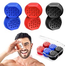 Silicone Jaw Trainer 6 Pcs Set for Jawline Sculpting Face Exercise