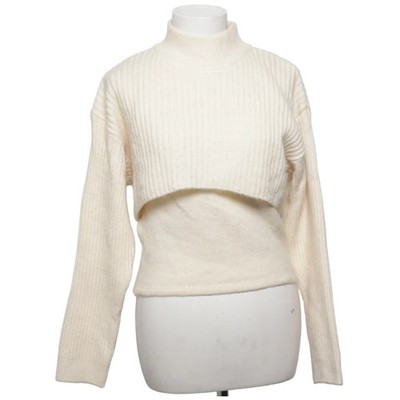 Mango, Strickpullover, Größe: S, Beige, Acryl/Polyester/Wolle, Streifen #WKG