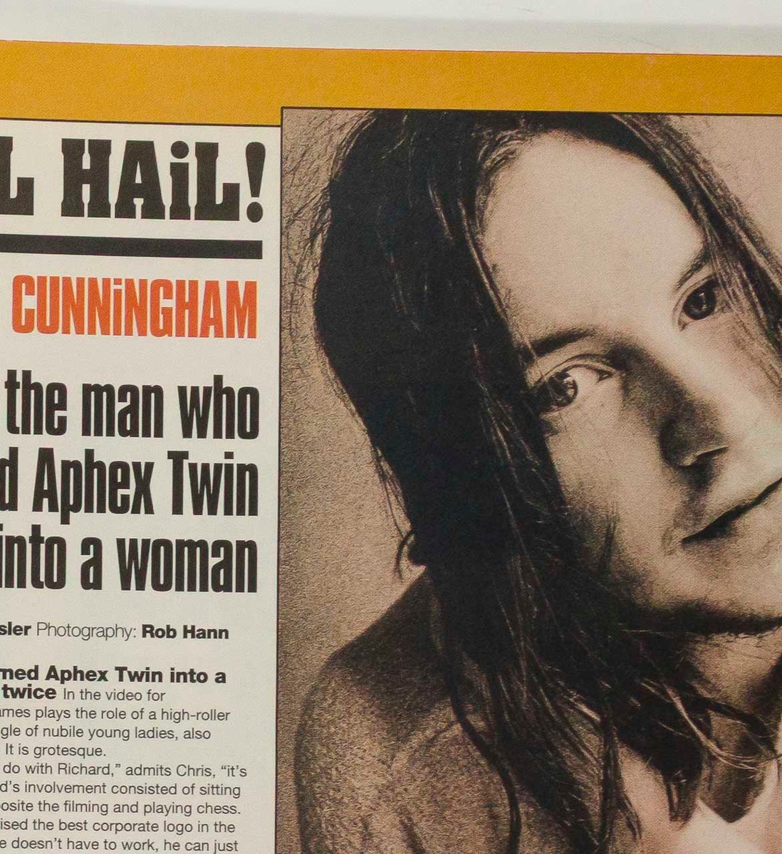 APHEX TWIN Chris Cunningham BETH ORTON Manics GOTH NME magazine 20
