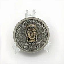 Mills Jennings Co. Since 1895 Limited Edition Metal Belt Buckle Collectible