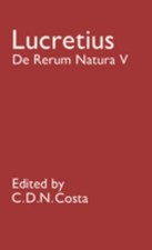 De Rerum Natura: V Paperback Lucretius