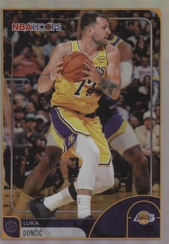 Luka Doncic 2026 Topps NBA Hoops #8 Rainbow LA Lakers | eBay