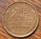 1919 Lincoln Wheat Cent AU Woody Wood Grain Improper Alloy Mix Error Penny