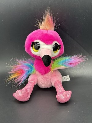 Zuru Coco Surprise Summer Plush Rainbow Flamingo Bird Stuffed Animal  7''
