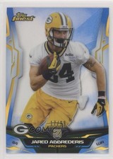 2014 Topps Finest Blue Refractor 17/99 Jared Abbrederis #105 0b2