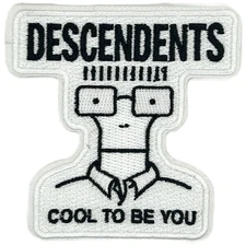 Descendents Cool to be You Rock Music Band Embroidered Iron on Patch Applique