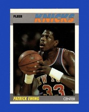 1987-88 Fleer Set-Break # 37 Patrick Ewing NM-MT OR BETTER *GMCARDS*