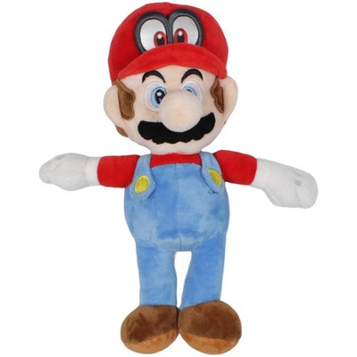 Super Mario Odyssey Plüschfigur Mario mit Cappy 33 cm rot blau