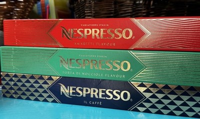 Nespresso Variations Amaretti, Torta Di Nicciole, Il cafe, For original machines