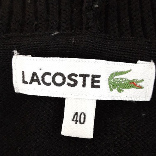 Auth Lacoste - Black Women's Hoodie - Picture 3 of 6