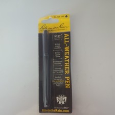 Rite in the Rain Metal Click Pen - Black Body - Blue Ink