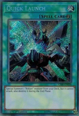 Yugioh! NM Quick Launch - CIBR-EN056 - Secret Rare - 1st Edition