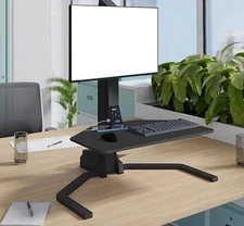 Sit Stand Standing Desk Converter Electric Riser Height Adjustable Desktop