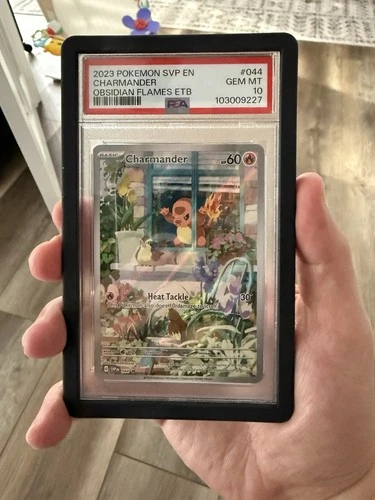 PSA 10 Charmander 044 Obsidian Flames ETB Promo SVP044