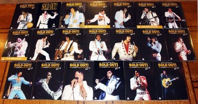 5836Elvis Presley エルビスプレスリー CD DVD まとめ売り エルヴィス・プレスリー 1972年伝説の全米ツアー50周年企画 CD6枚組＋