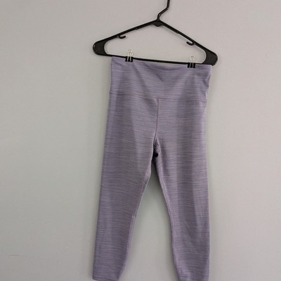 Athleta Leggings Adult M Purple Elation Space Dye 7/8 Ankle Yoga