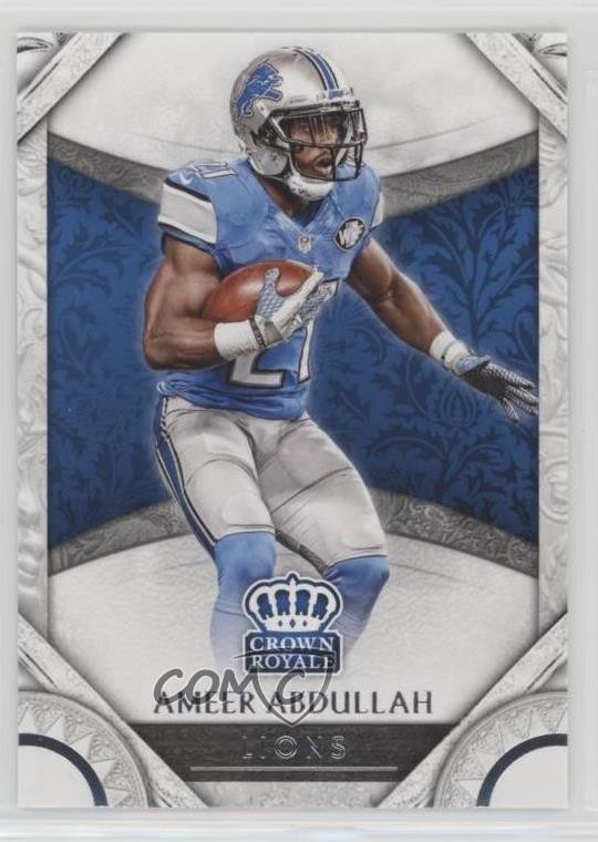 2016 Panini Preferred Retail Crown Royale Ameer Abdullah #5 1v3