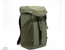 Titan Deep Freeze Backpack Cooler 24 Can Bag Insulation. Olive.