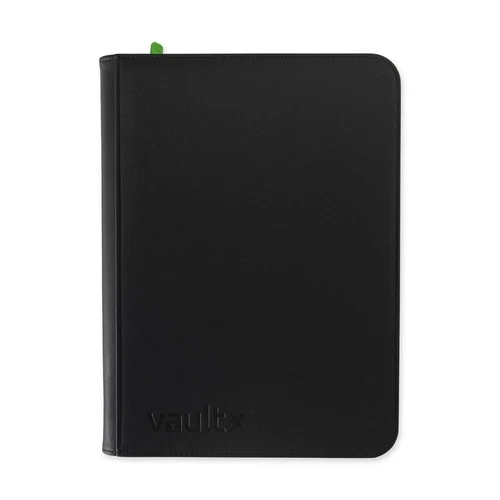 VaultX Zip Binder - Exo-Tec 9 Pocket - Signature Black