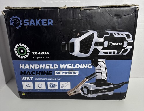 Saker SK-PWM110 Portable Electric Welding Machine Variable Current - Foto 2 di 8