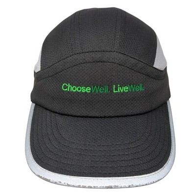 Choose Well Live Well Slideback Hat Black One Size Big Accessories