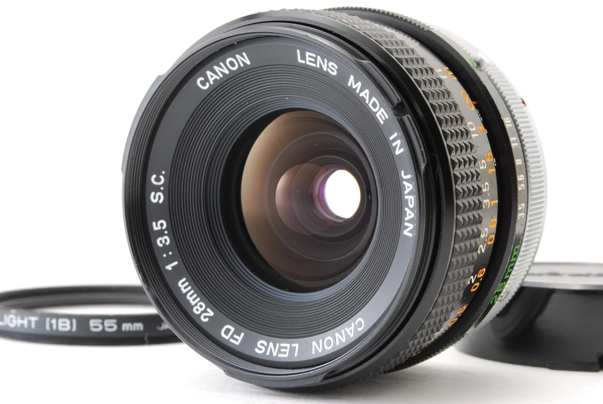 Canon FD f/3.5 Camera Lenses 28mm Focal for sale | eBay