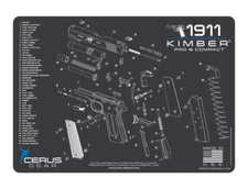 For Kimber 1911 Armorers Cleaning Mat Cerus Gear PREMIUM  Made in USA  