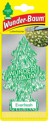Original WUNDERBAUM Everfresh Lufterfrischer Duftbäumchen freshener 1er Pack