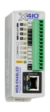 X-410 Industrial Web-Enabled Ethernet Relays, Digital Inputs, and Temperature...