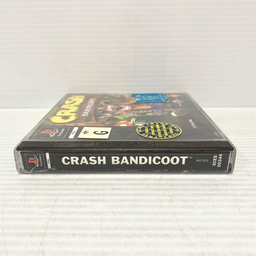 Crash Bandicoot Etiqueta Negra + Manual - PS1 - Probado y Funcionando - Envío Gratis - Imagen 3 de 6