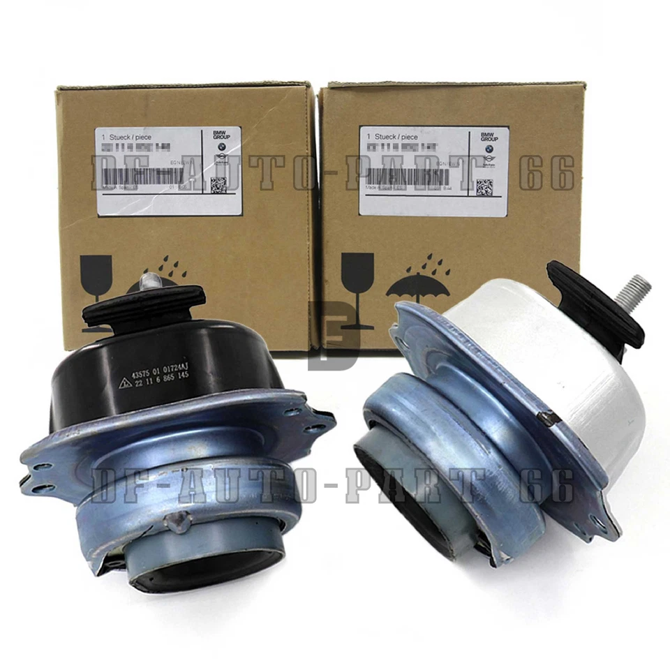 Genuine Engine support pad L&R For BMW E70 E71 F15 F16 X5 X6 22116865146 5145 - Image 2 of 4