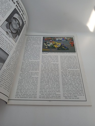 June 1995 Coca Cola Super Cycle Classic Road America Racing Program Fc1 40th ann - Picture 6 of 8