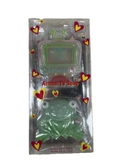 Vintage Action TV Soap Transparent Soap Hologram TV Changes Image NEW