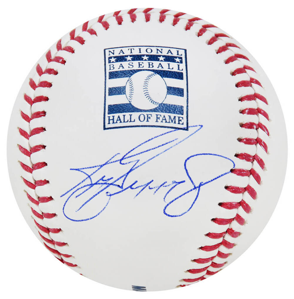Ken Griffey Jr. Signed Rawlings Hall of Fame Logo Official MLB Baseball (Beckett-image