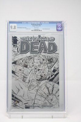 The Walking Dead Wizard World Philadelphia Sketch # 1 (Image Comics) CGC 9.8