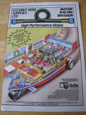 FLEXIBLE SCHLAUCHVERSORGUNG LTD TITEFLEX BUNDY CORP 1990 WERBUNG CA. A4 GRÖSSE DATEI Q 