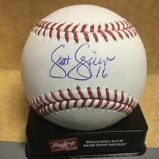 SCOTT SIZEMORE NEW YORK YANKEES M.L. SIGNED BASEBALL W/COA